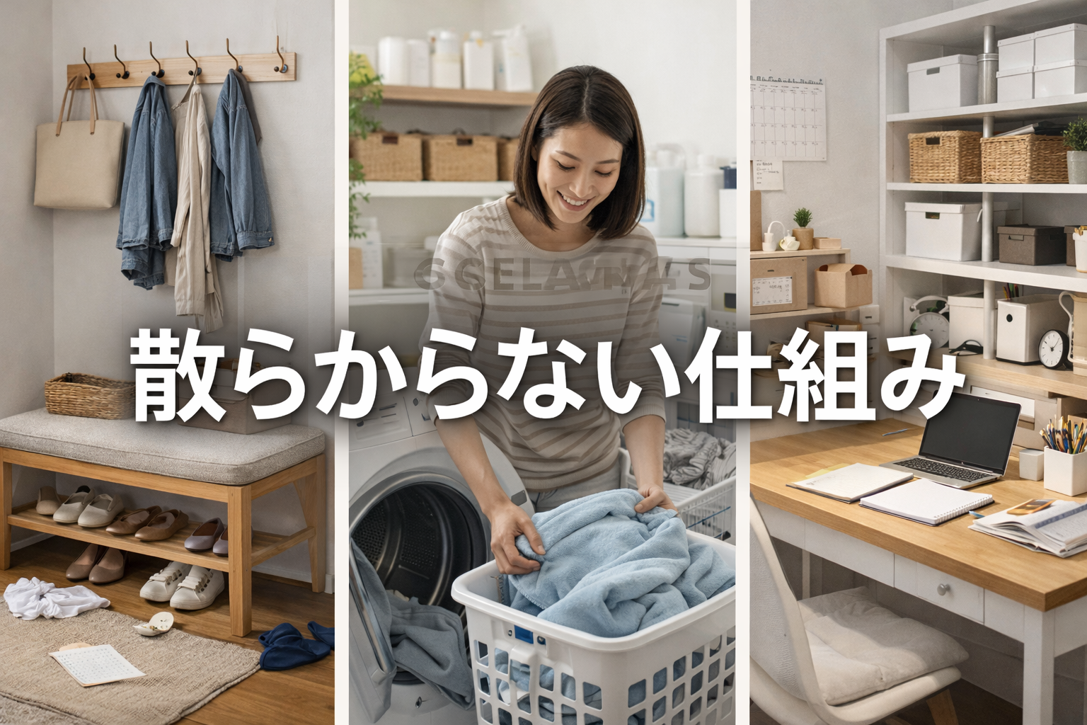 散らからない仕組み